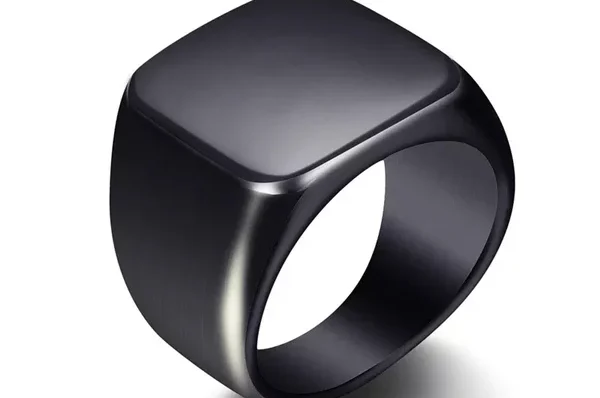 Black Signet Ring