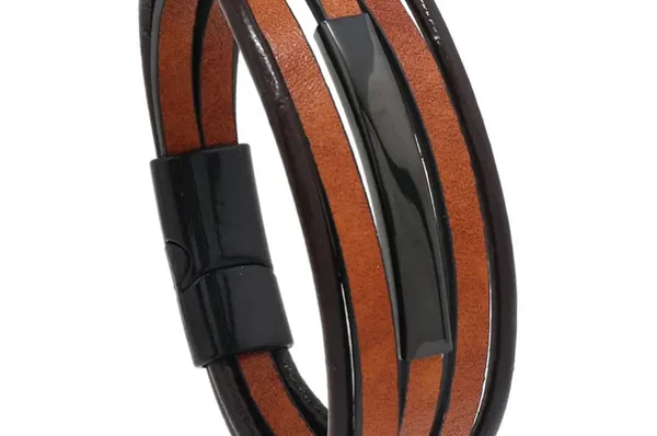 Leather bracelet