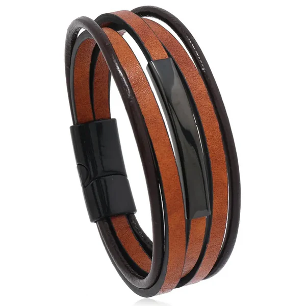 Leather bracelet