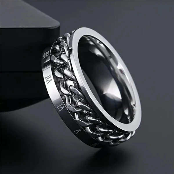 Rotating Men Ring