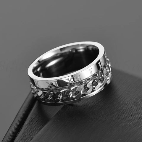 Rotating ring for men